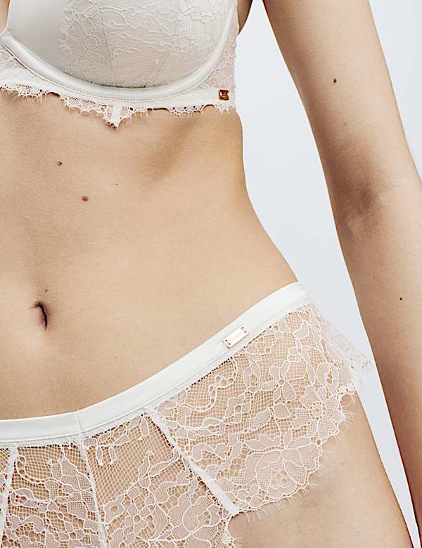 Forget Me Not Lace French Knickers - IT