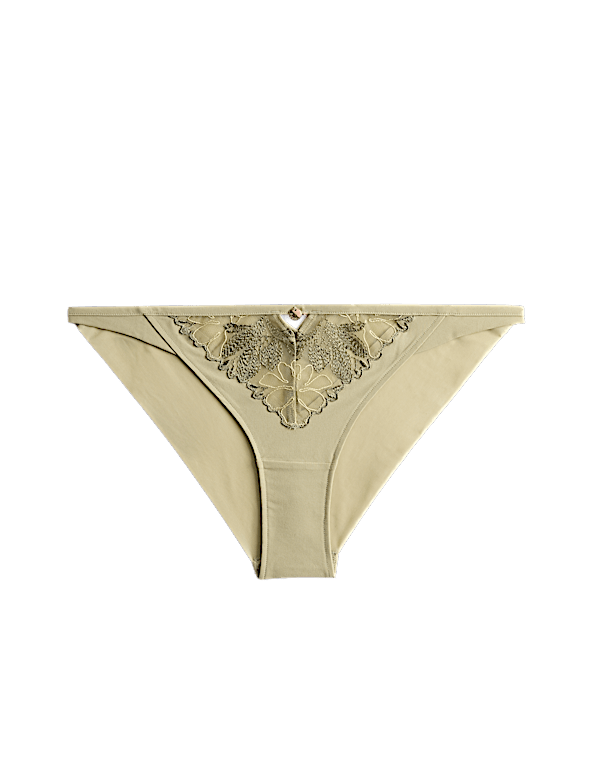 Ianthe Embroidery Brazilian Knickers