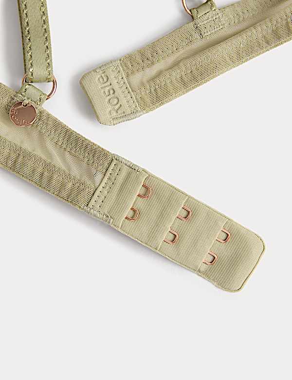 Ianthe Embroidered Non Wired Bralette (A-E)