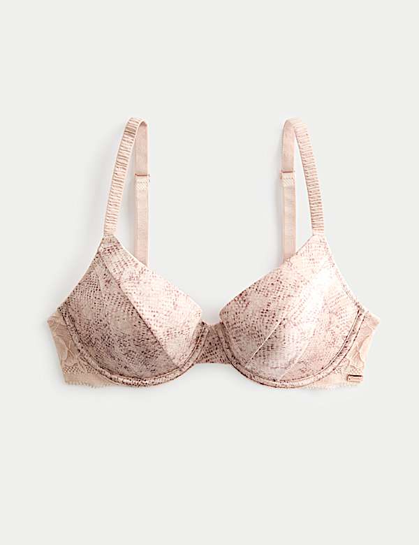 Rosalie Silk & Lace Wired Full Cup Bra (A-E) - CA