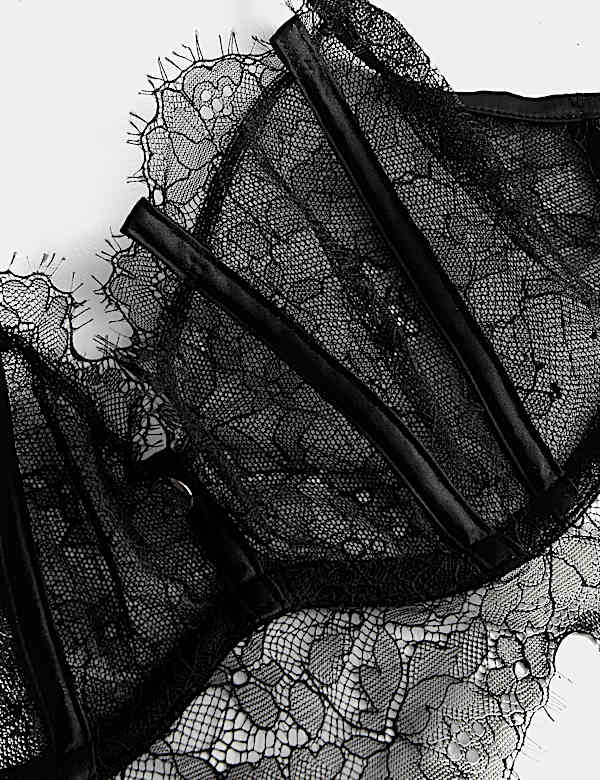 Liana Lace Wired Plunge Cami Bra (A-E) - FR