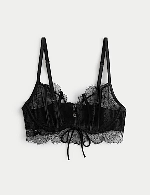 Liana Lace Wired Plunge Cami Bra (A-E) - FR