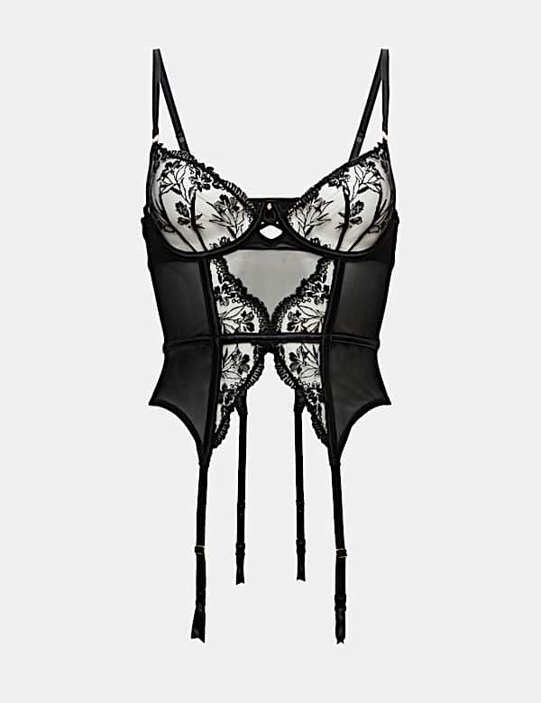 Alessia Embroidery Wired Basque (A-E) - MV