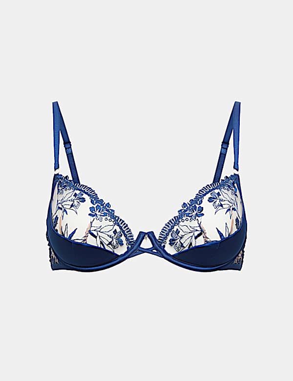 Alessia Embroidery Wired Balcony Bra (A-E) - IL