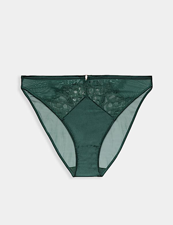 Margot Lace High Leg Knickers - CY