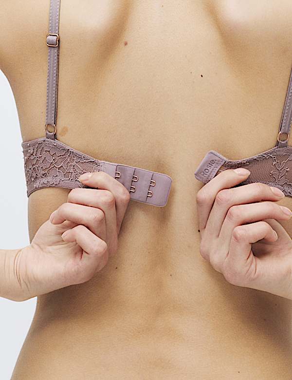 Nolana Lace Wired Plunge Bra - JP