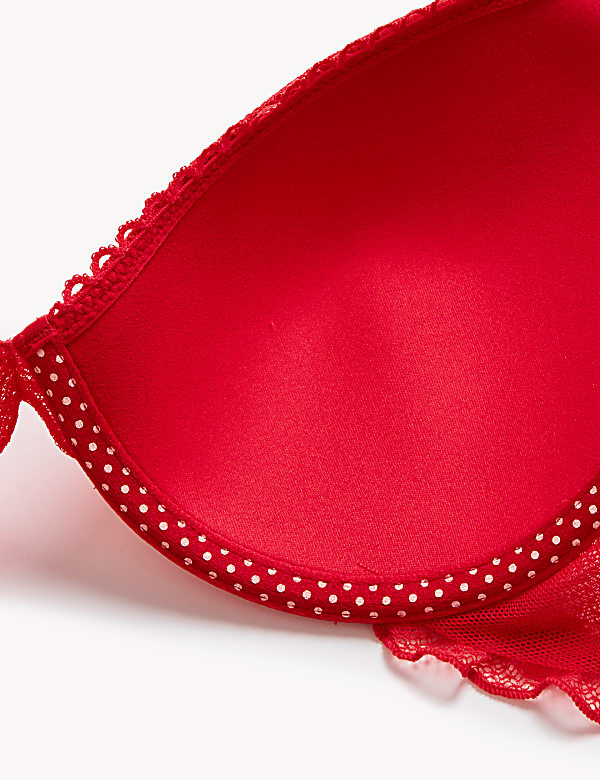 Linea Lace Wired Plunge Bra