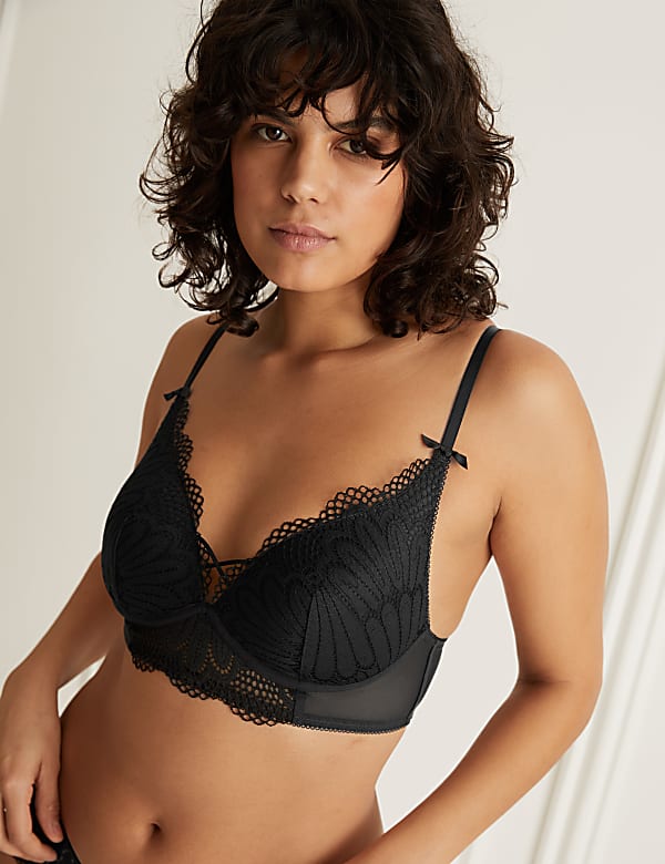 Nova Lace Non Wired Plunge Bra