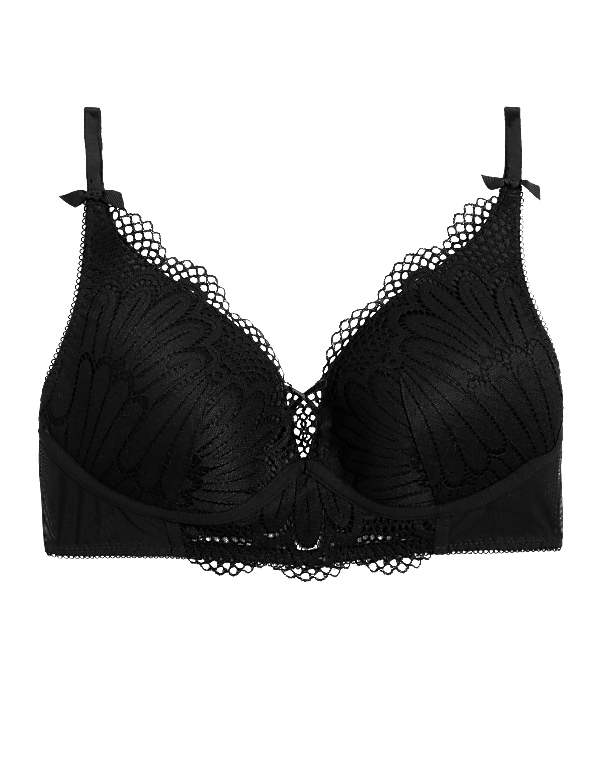 Nova Lace Non Wired Plunge Bra
