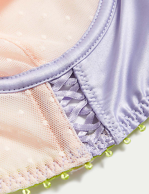 Aurelia Embroidery Wired Balcony Bra A-E