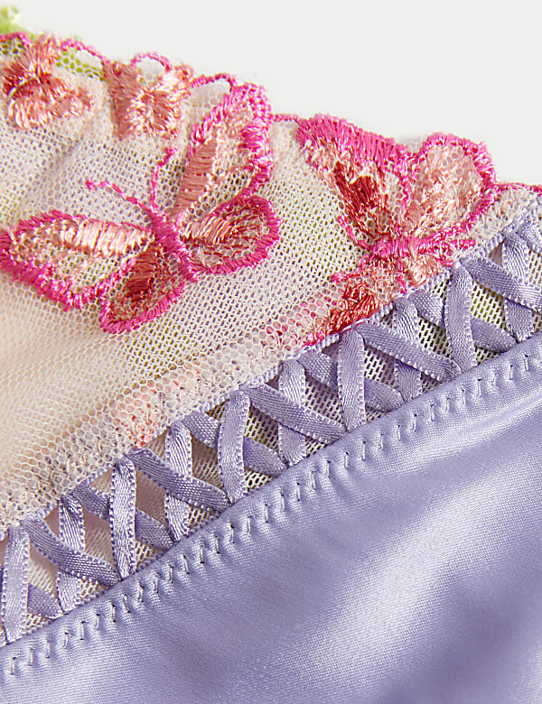 Aurelia Embroidery Thong