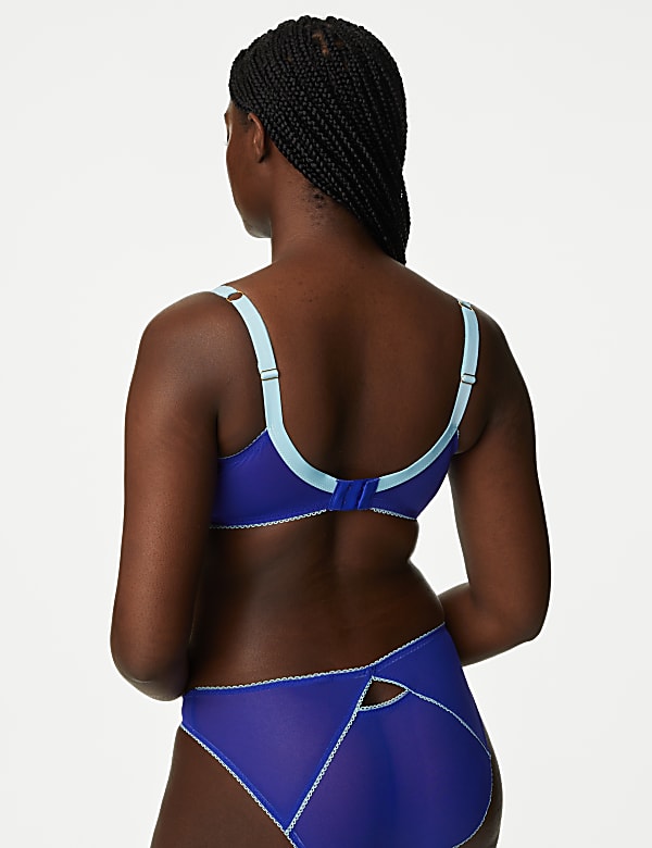 Carissa Embroidery Wired Full Cup Bra A-E