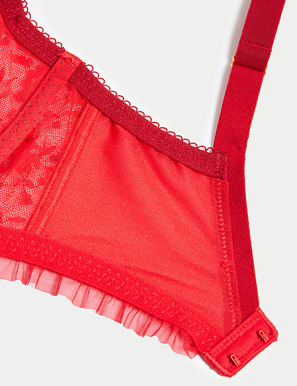 Anna Lace Wired Minimiser Bra C-G