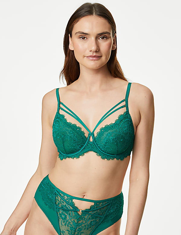 Blanca Lace Wired Balcony Bra A-E