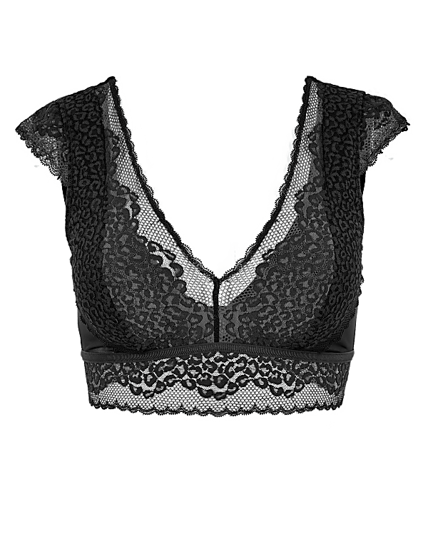 Leopard Lace Bralette