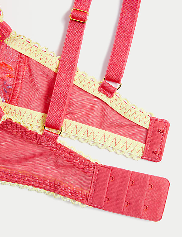Josefine Embroidered Wired Plunge Bra (A-E)
