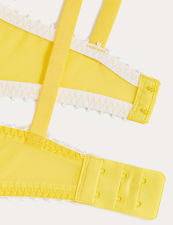 Lova Embroidered Wired Plunge Bra