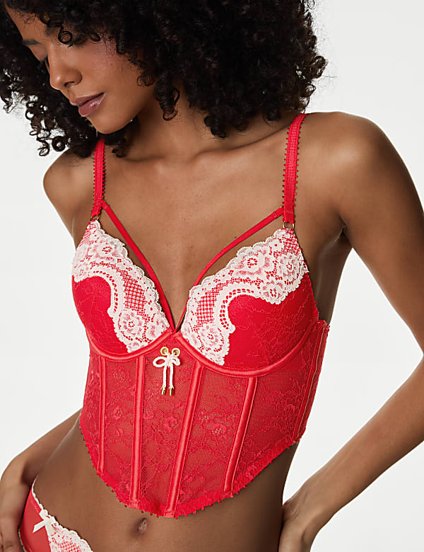 Lace Wired Corset (A-D)