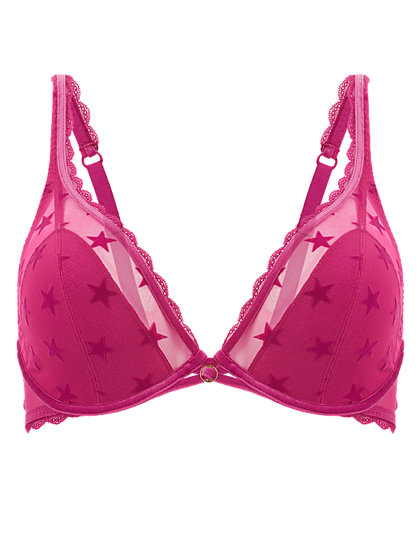 Star Flock High Apex Plunge Bra A-E