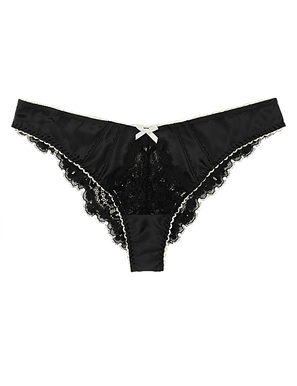 Satin & Lace Miami Brazilian Knickers