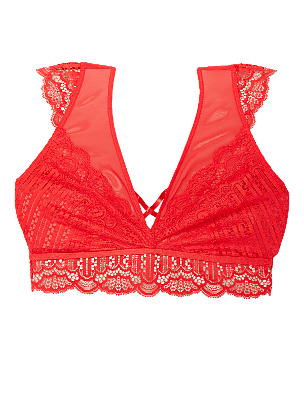 Scallop Lace Non Padded Bralette