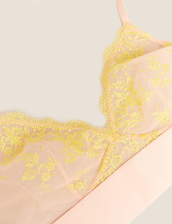 Blossom Embroidered Non Wired Bralette