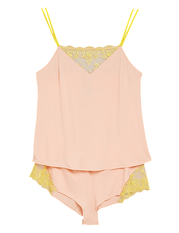Blossom Embroidered Cami Set