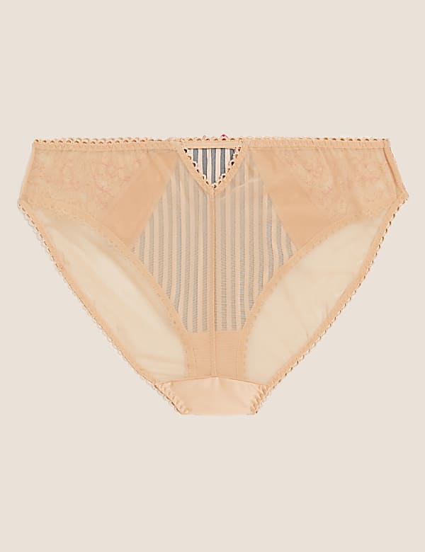 Satin High Leg Knickers