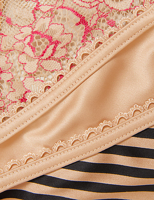 Satin High Leg Knickers