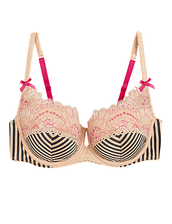Signature Satin Underwired Balcony Bra A-E
