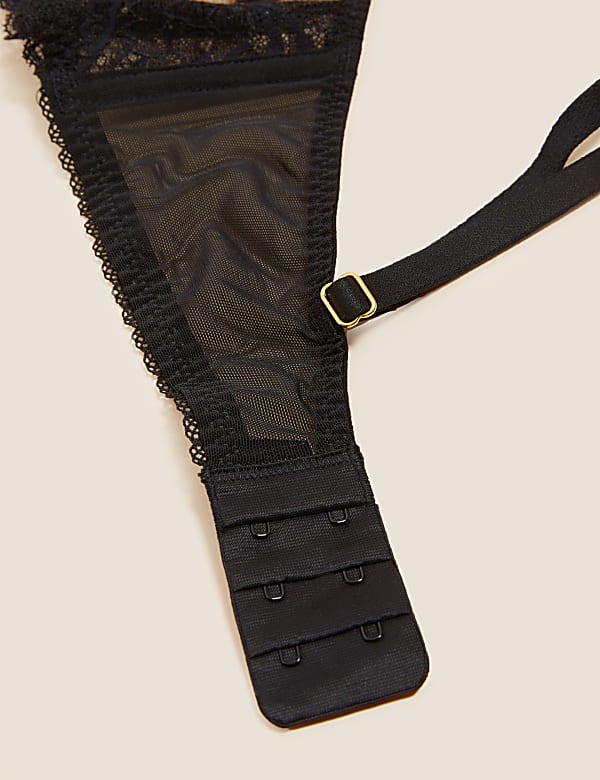 Animal Print Underwired Plunge Bra A-E