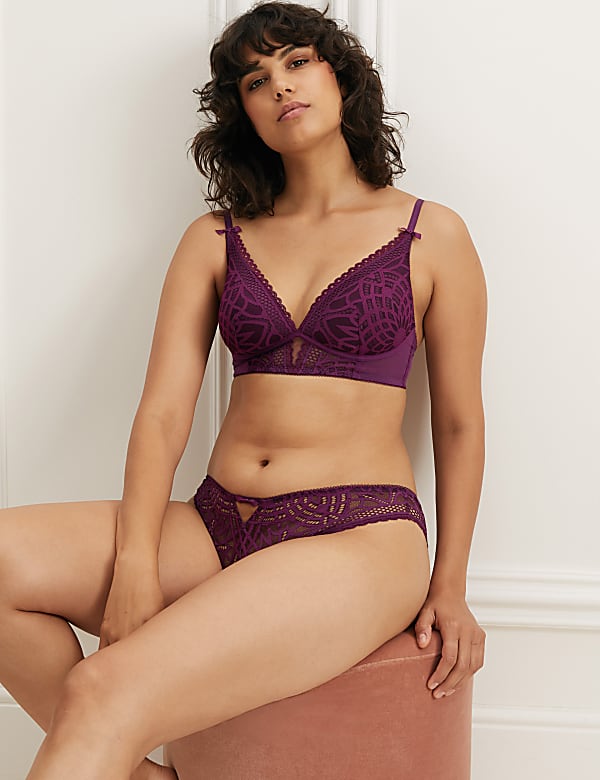 Joy Lace Brazilian Knickers