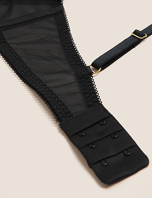 Joy Lace Padded Non Wired Plunge Bra A-E