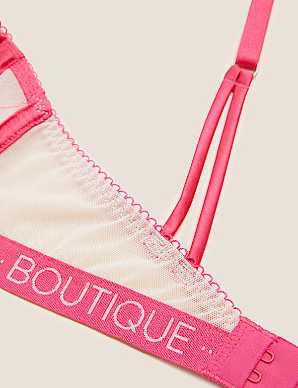 Lucia Heart Embroidery Full Cup Bra