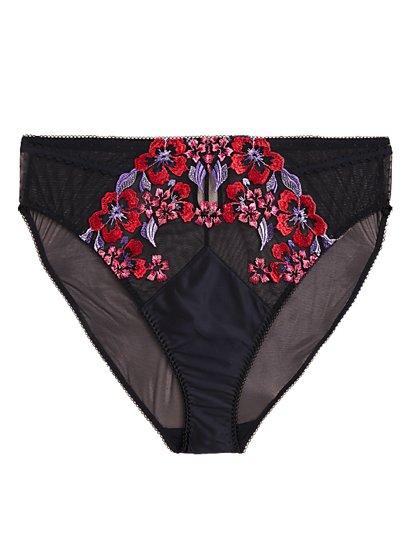 Isabella High Waisted High Leg Knickers