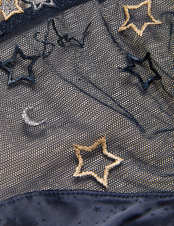 Astrid Embroidery High Leg Knickers