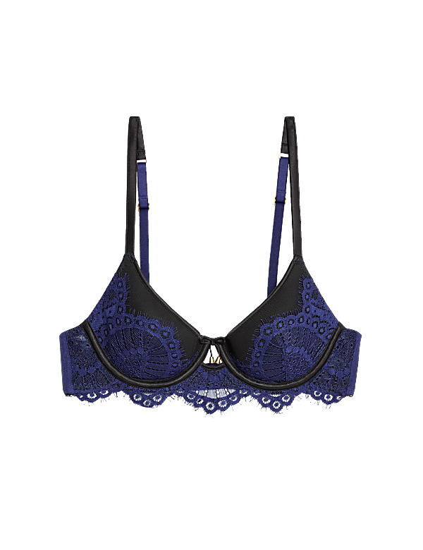 Christelle Lace Wired Demi Cup Bra (A-E)