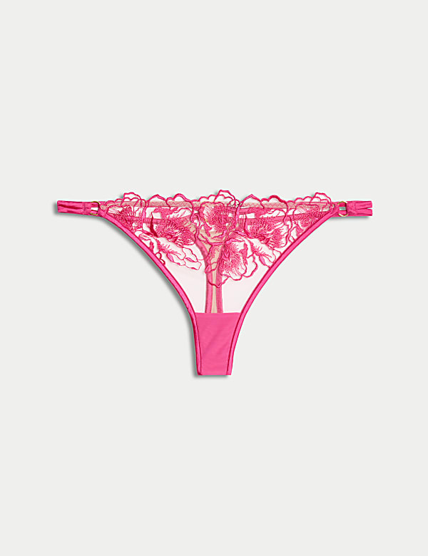 Gala Embroidery Thong - RO
