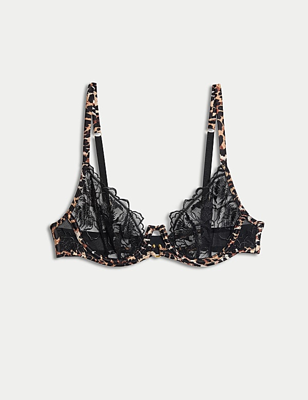 Gala Embroidery Wired Balcony Bra (A-E) - FR
