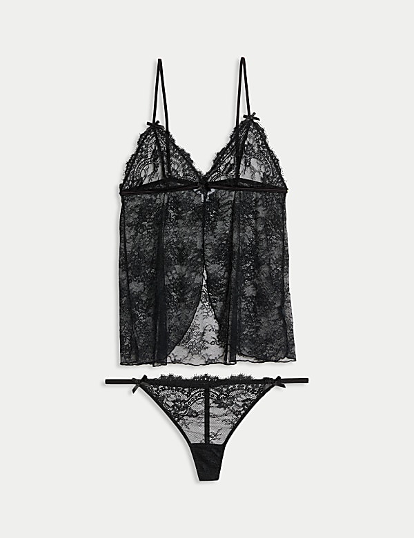 Gala Lace Babydoll Set - JO