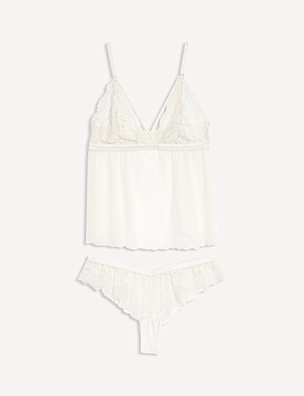 Lindy Lace Cami Set - IL