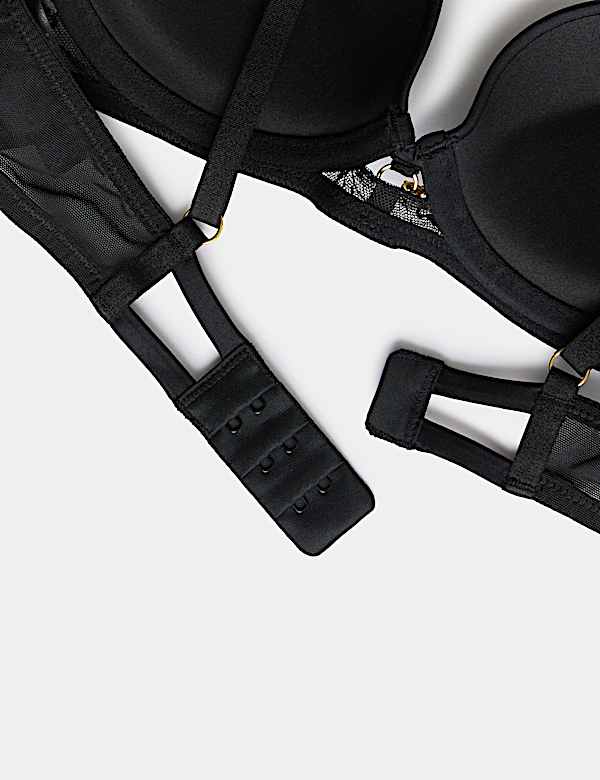 Freya Embroidered Wired Push-Up Balcony Bra (A-E)