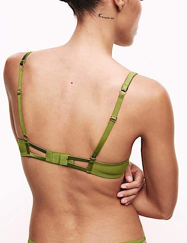 Freya Embroidered Wired Push Up Balcony Bra (A-E)