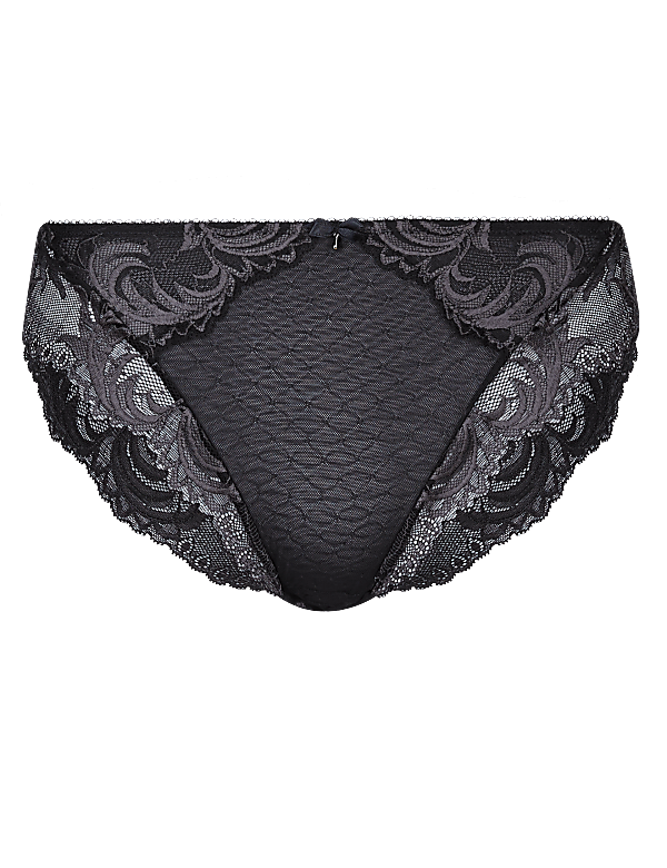 Sophia Lace High Leg Knickers