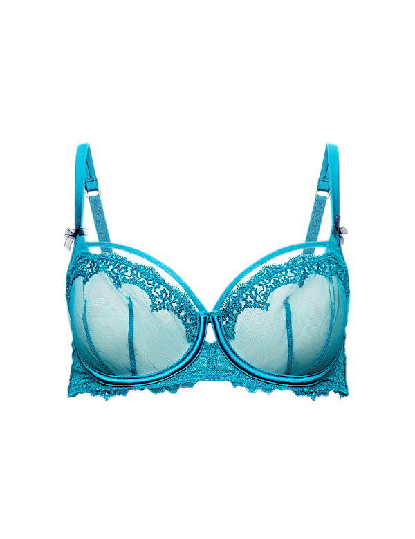 Magda Embroidery Wired Balcony Bra A-E