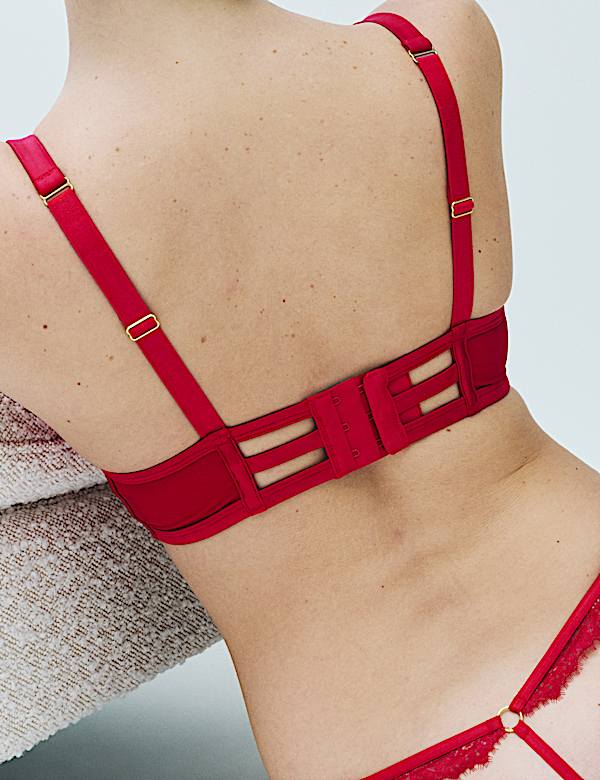 Magda balconette-bh met beugel en borduursel (F-H) - NL