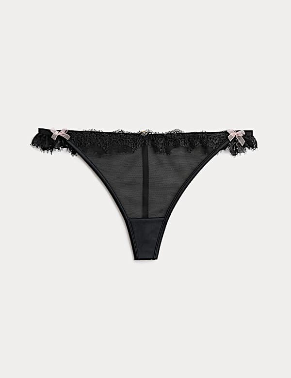 Magda Embroidery Thong - FI