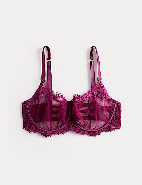 Magda Balconette-Bügel-BH mit Stickerei (F+) - AT