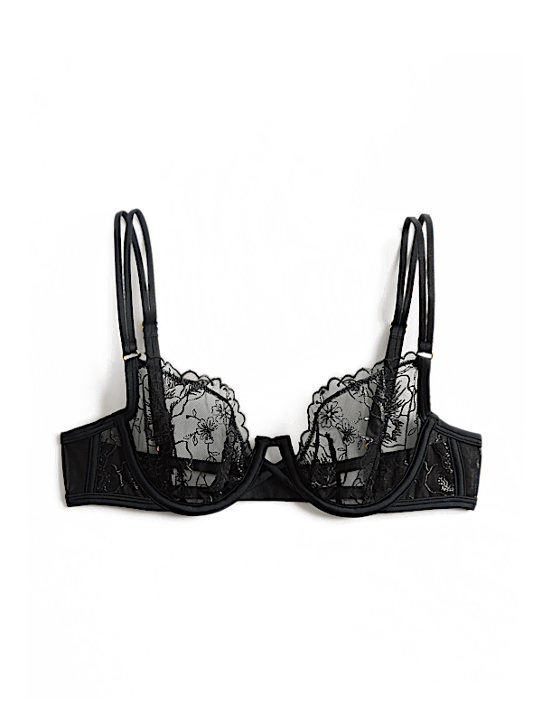 Arianna Embroidery Wired Balcony Bra (A-E)