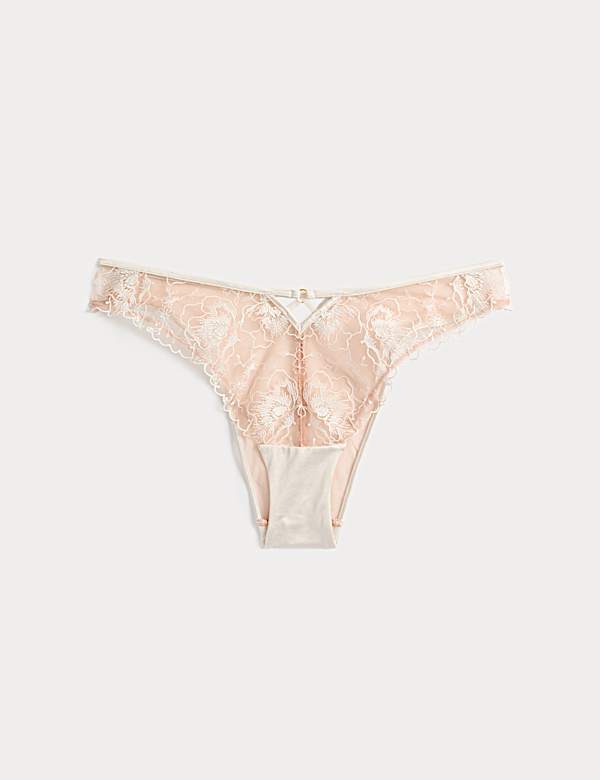Arianna Mesh Embroidery Miami Knickers - BE